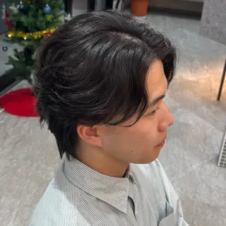メンズ 大人可愛い/韓国 レイヤー🎀まおのヘアスタイル