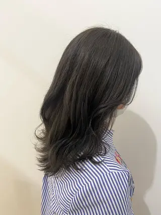 セミロング カラー 🫧 nanaco🫧のヘアスタイル