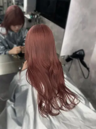 ロング カラー ミント/千葉 /モデル募集中のヘアスタイル