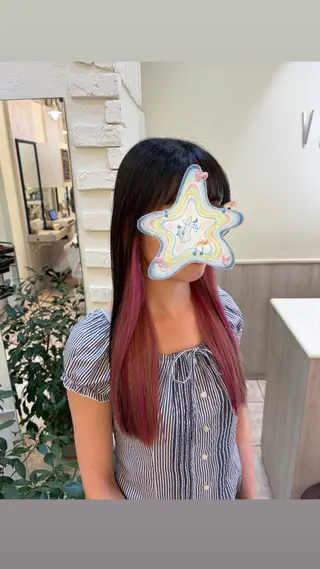 カラー ミヤザキ ナギ🈂️のヘアスタイル
