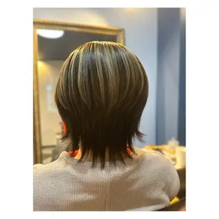 ショート カラー 中野 誠子のヘアスタイル