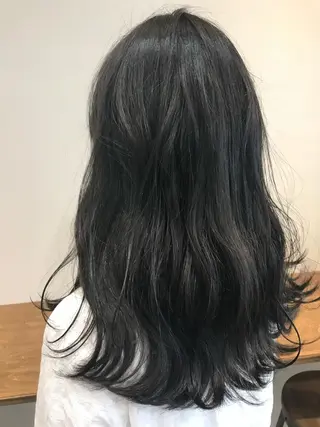 ロング カラー 山崎 澪 レイヤーカット/大宮のヘアスタイル