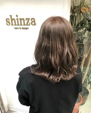 セミロング 亀川蓮 Agu hairのヘアスタイル