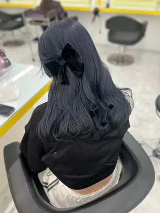 ロング カラー 🧸レイヤー× ベージュ🥯カホ🍯のヘアスタイル