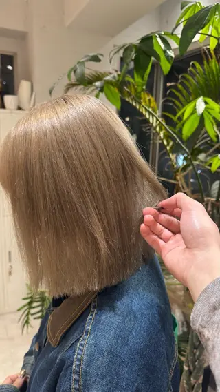 ショート カラー 🌓ショート/ウルフ /ハイトーン/大夢のヘアスタイル