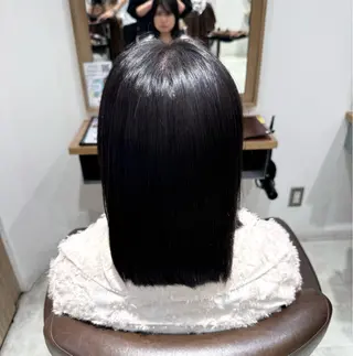 カラー ナチュラルうる艶 カラーミル🌙のヘアスタイル
