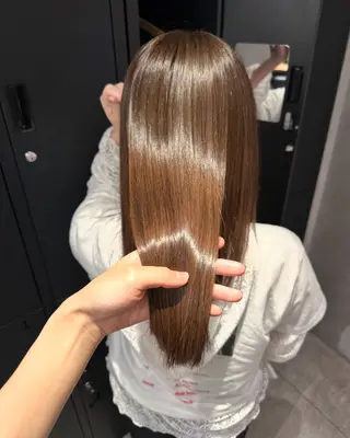 セミロング 渡邉 玲音のヘアスタイル