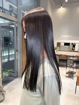 ロング カラー 艶カラー🪽/ 市來心優のヘアスタイル