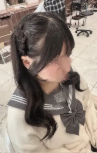 ロング ヘアアレンジ 🫧ヘアアレンジ🎀 ウガジン💞🪄のヘアスタイル