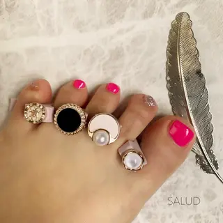 ショート ネイル Nail Salon SALUDのネイルデザイン