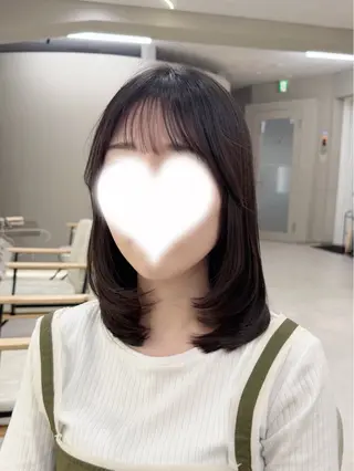 ミディアム 艶カラー♡ ゆうかのヘアスタイル