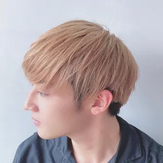 ショート カラー ヘアアレンジ メンズ 🤍透明感カラー🤍 Ryujiのヘアスタイル