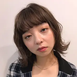 ショート レイヤー/大人ボブ| ワタナベ リョウカのヘアスタイル