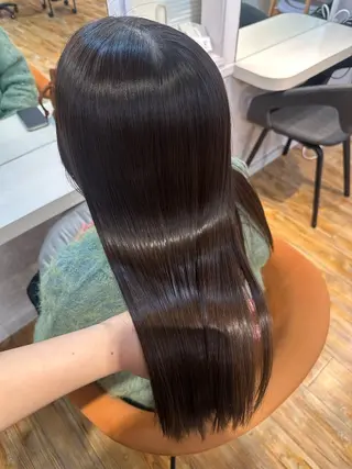 ロング 透明感カラー/京橋/ reikoのヘアスタイル