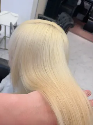 ロング ケアブリーチ&シール エクステの店和田翔莉のヘアスタイル
