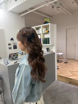 ロング ayumi ／透明感カラーのヘアスタイル