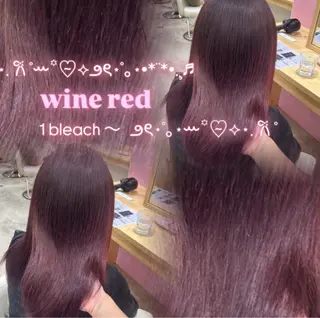 ロング カラー 淡い暖色カラー🩰 girly ♡ ノアのヘアスタイル