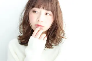 ミディアム カラー ✨森下 直弥✨ 店長🤩のヘアスタイル