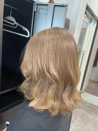ミディアム カラー ALLEN hair /まなのヘアスタイル