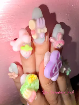 ネイル yui ‪‪❤︎‬ NICO nailのネイルデザイン