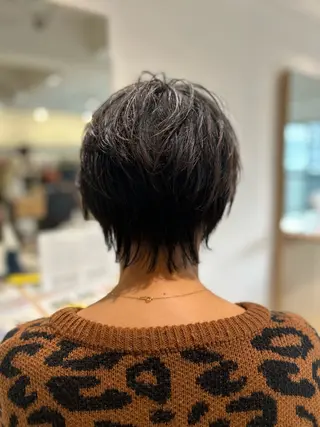 ショート soy kufu 川勝のヘアスタイル