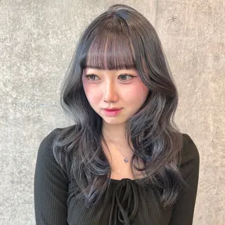 セミロング ✝️🖤 MOMOKI🖤✝️のヘアスタイル