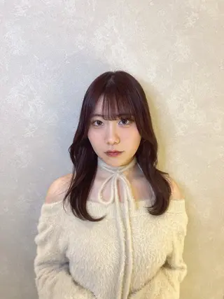 セミロング カラー メンズ/アイブロウ 菊池啓太のヘアスタイル