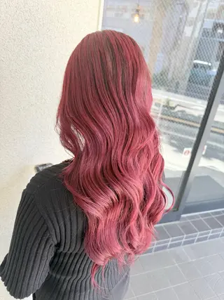 ロング カラー 🌺ハイトーン🌺 矢葺 なぎさ🌺🌺のヘアスタイル