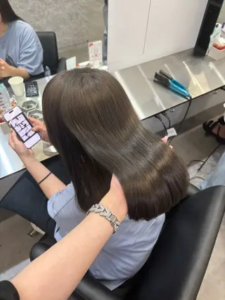 カラー Core かんなのヘアスタイル