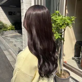 ロング カラー ストパ,カラーモデル 募集🌼/星山沙希のヘアスタイル
