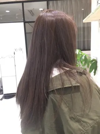 ロング カラー Kobayashi ハイライト/ショートのヘアスタイル