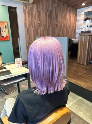 ミディアム カラー 🫧古田 穂香🫧カットモデルのヘアスタイル