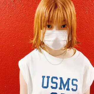 ショート カラー 中川 竜誠のヘアスタイル