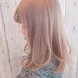 カラー セミロング ブリーチの神 KYONのその他イメージ