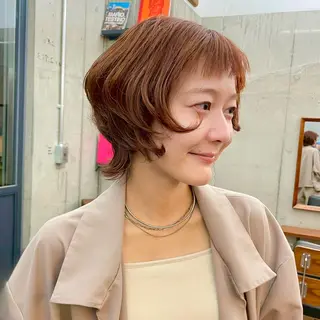 ショート カラー メンズ ✂︎ウルフ・ショート ✂︎MIKUNIのヘアスタイル