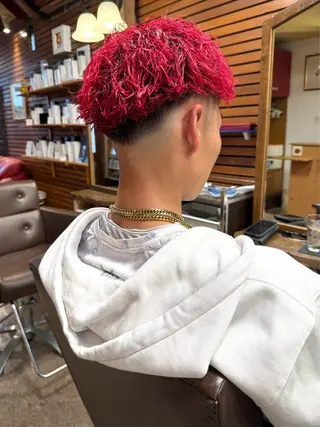 ショート 東 寛道のヘアスタイル