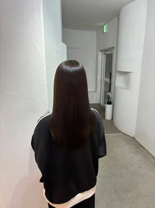 カラー ANNIE/AYU MI/ブラウンカラーのヘアスタイル