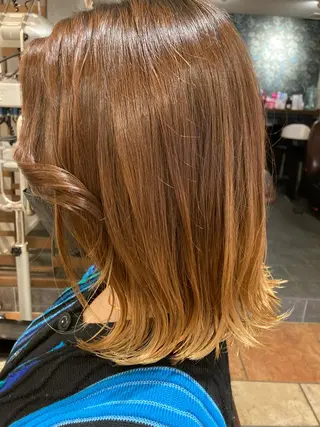ミディアム 疋田(ひきた)真由 🐶東京/都立大学のヘアスタイル