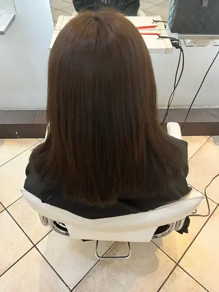 セミロング ⚡️毎朝ラクにキマる ✂️モデル募かずとのその他イメージ