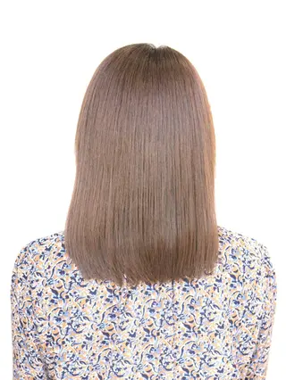 ミディアム カラー 永野 良一のヘアスタイル