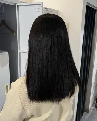 セミロング カラー sayuri /大阪・心斎橋美容師のヘアスタイル