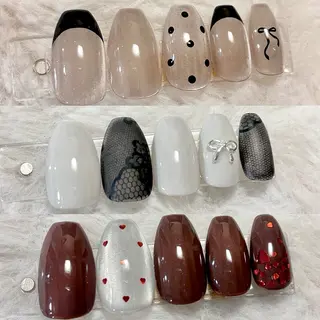 ネイル Lelole 🫧マグネット🫧のネイルデザイン