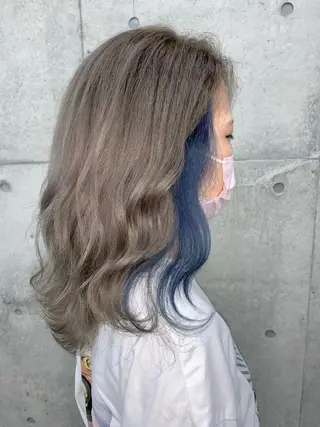 ミディアム 山田 絵里菜のヘアスタイル