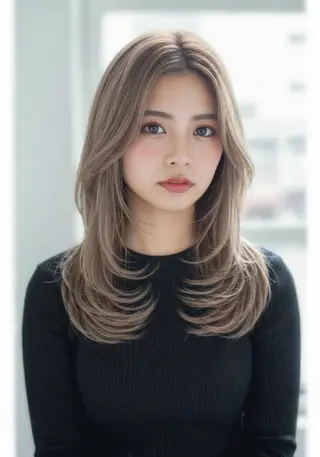 ロング 小黒泰佑/東銀座 /縮毛矯正特化のヘアスタイル