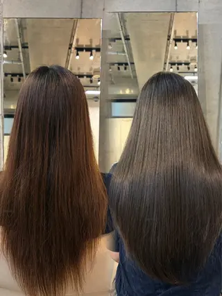 ロング カラー ブラウンカラー特化/ 艶✖️上品/修生のヘアスタイル