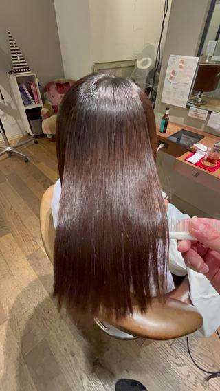 セミロング 佐藤 宰 OZ桑野店のヘアスタイル