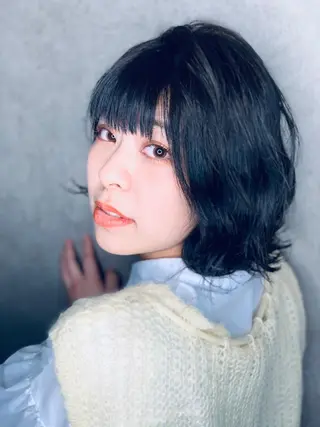 ショート siki. 石渡のヘアスタイル