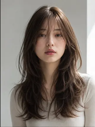 セミロング 艶髪診断で絶対綺麗✨ お悩み解決✨京谷宥✨のヘアスタイル