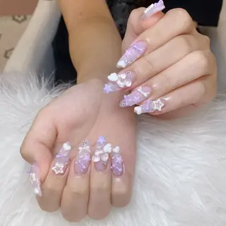 ネイル ANH ゴテゴテネイルのネイルデザイン