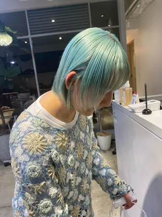 ショート メンズ清潔感のプロ 💈メンズパーマ藤田のヘアスタイル